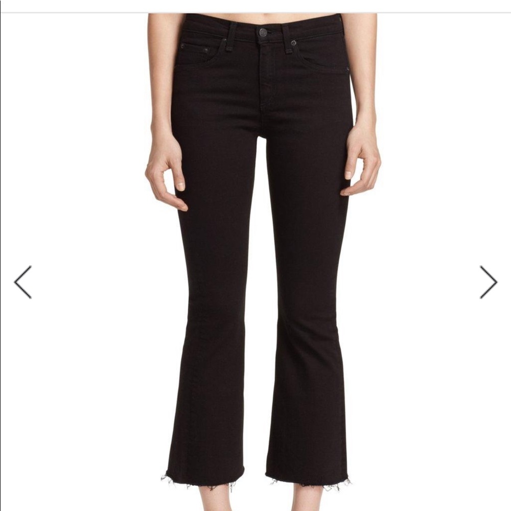 Rag & bone 10 inch crop jean